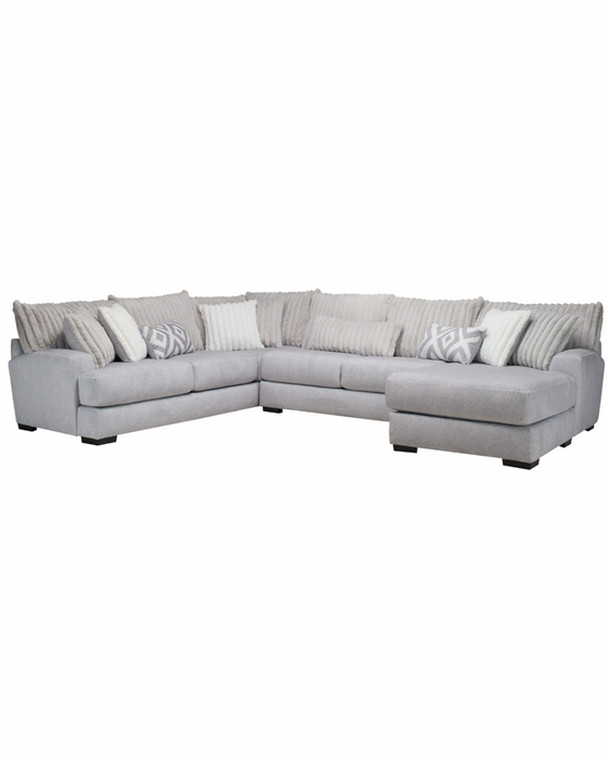 Light Grey Polo Sectional