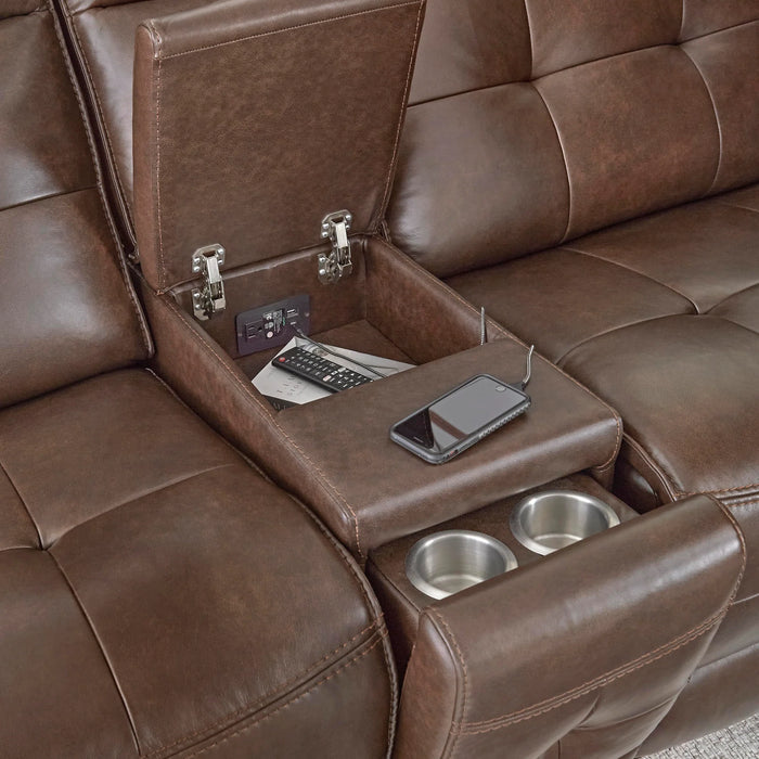 Canterbury 6pc Zero Gravity Modular Power Reclining Sectional